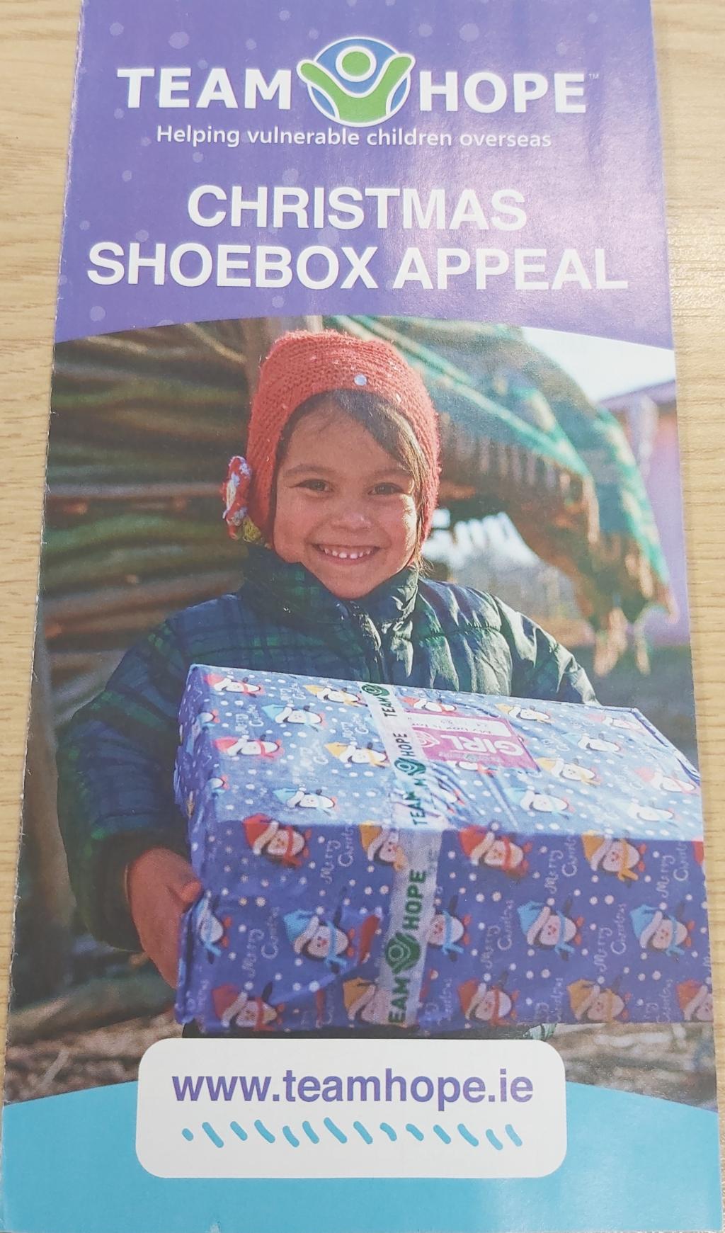 Christmas Shoebox Appeal - Team Hope